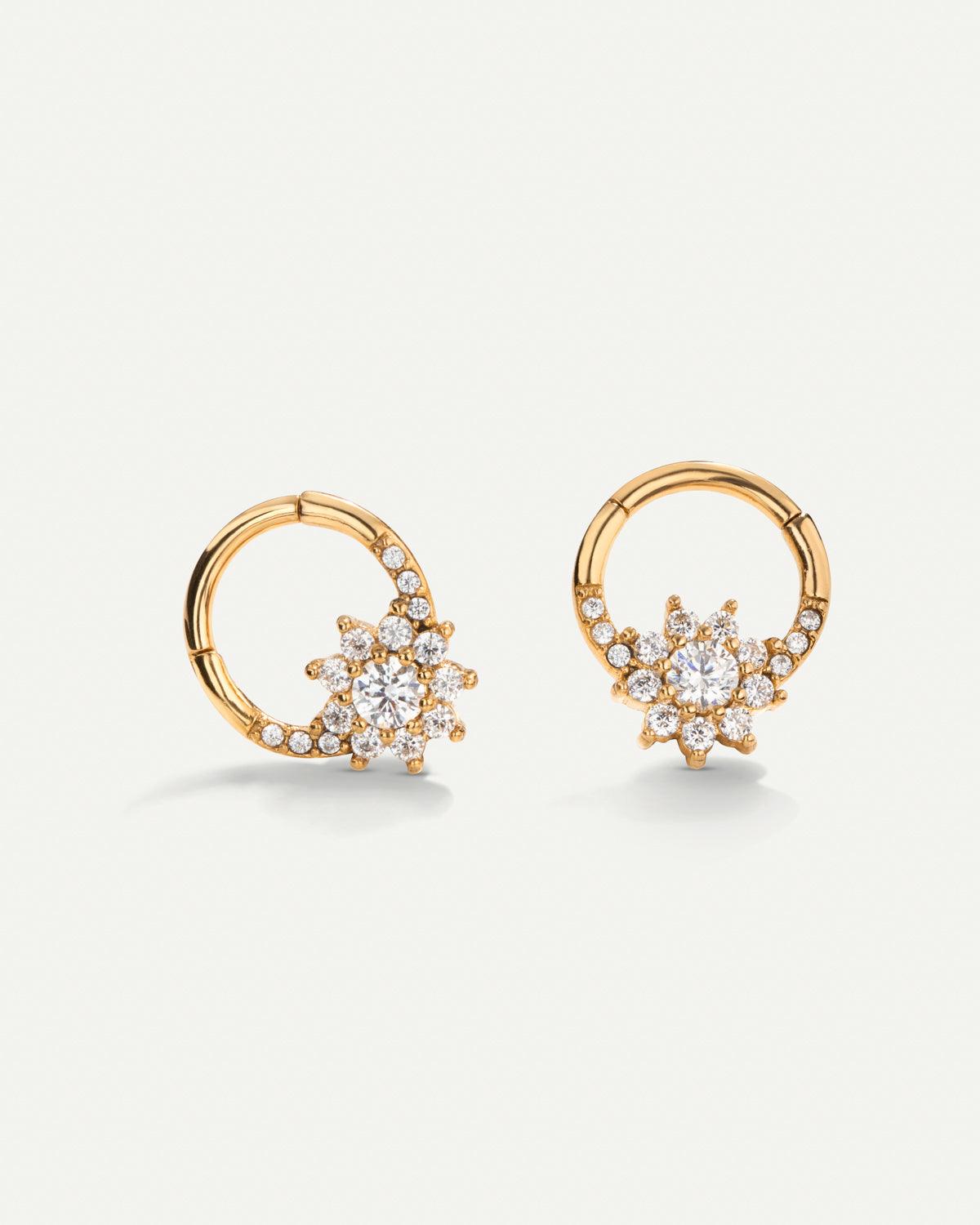 PIERCING-SCHLEIFE EIN GOLD