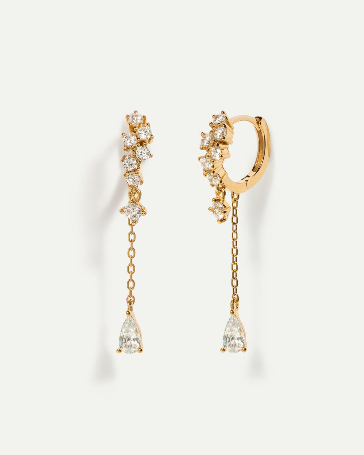 CHAMPAGNE GOLD EARRINGS
