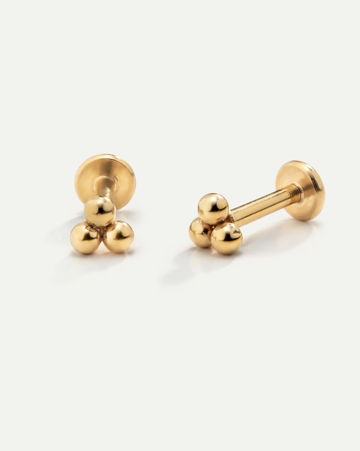 CLOVER GOLD PIERCING