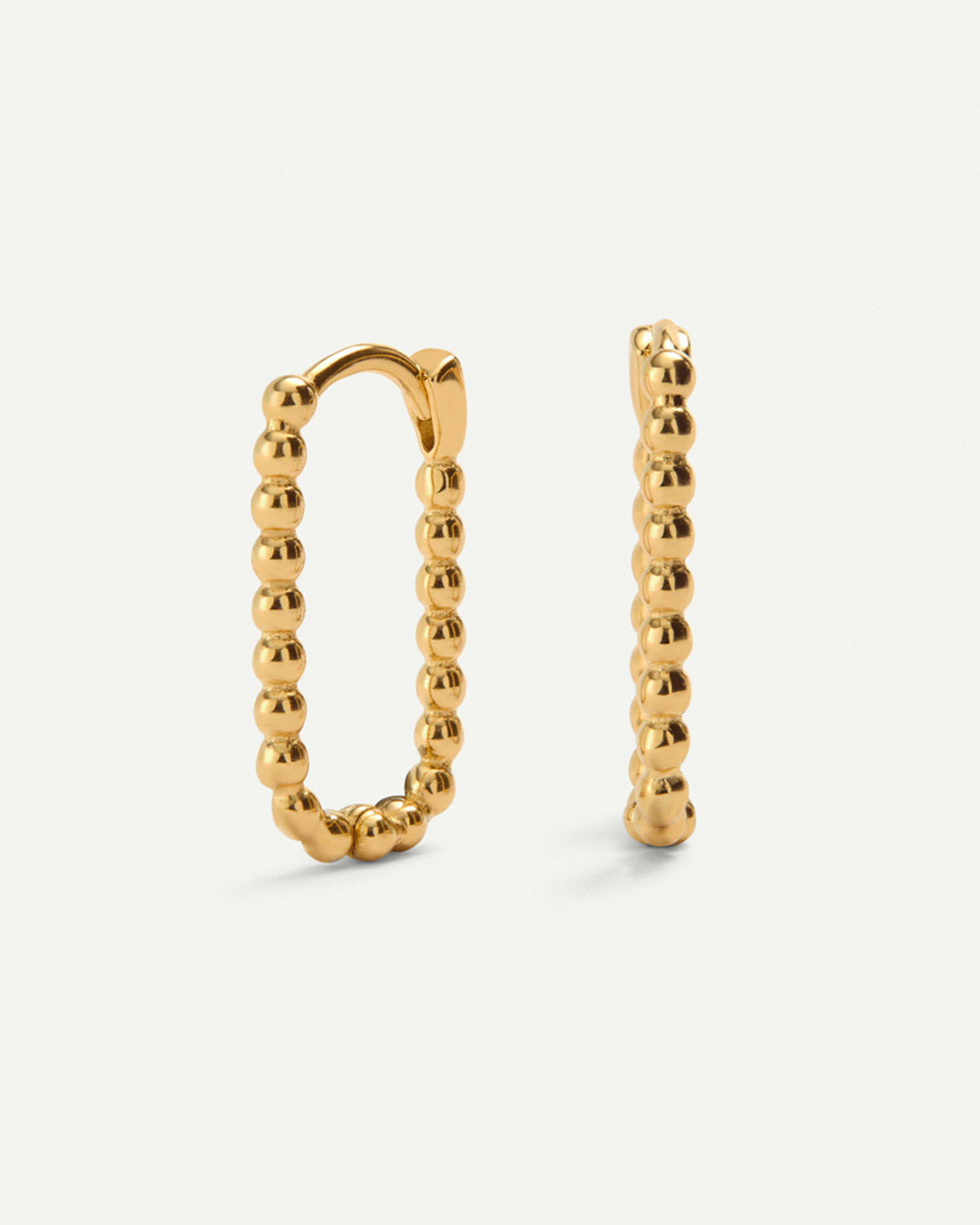 FANY BALLS GOLD EARRINGS