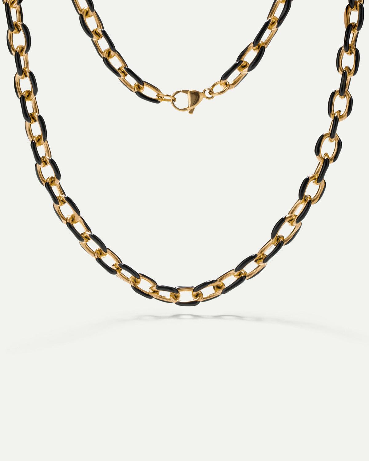 GINA BLACK NECKLACE