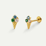 PIERCING ICE CREAM GOLD