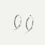 ISEL M SILVER PIERCING