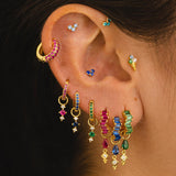 CHARM NORA PINK GOLD