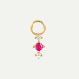 CHARM NORA PINK GOLD