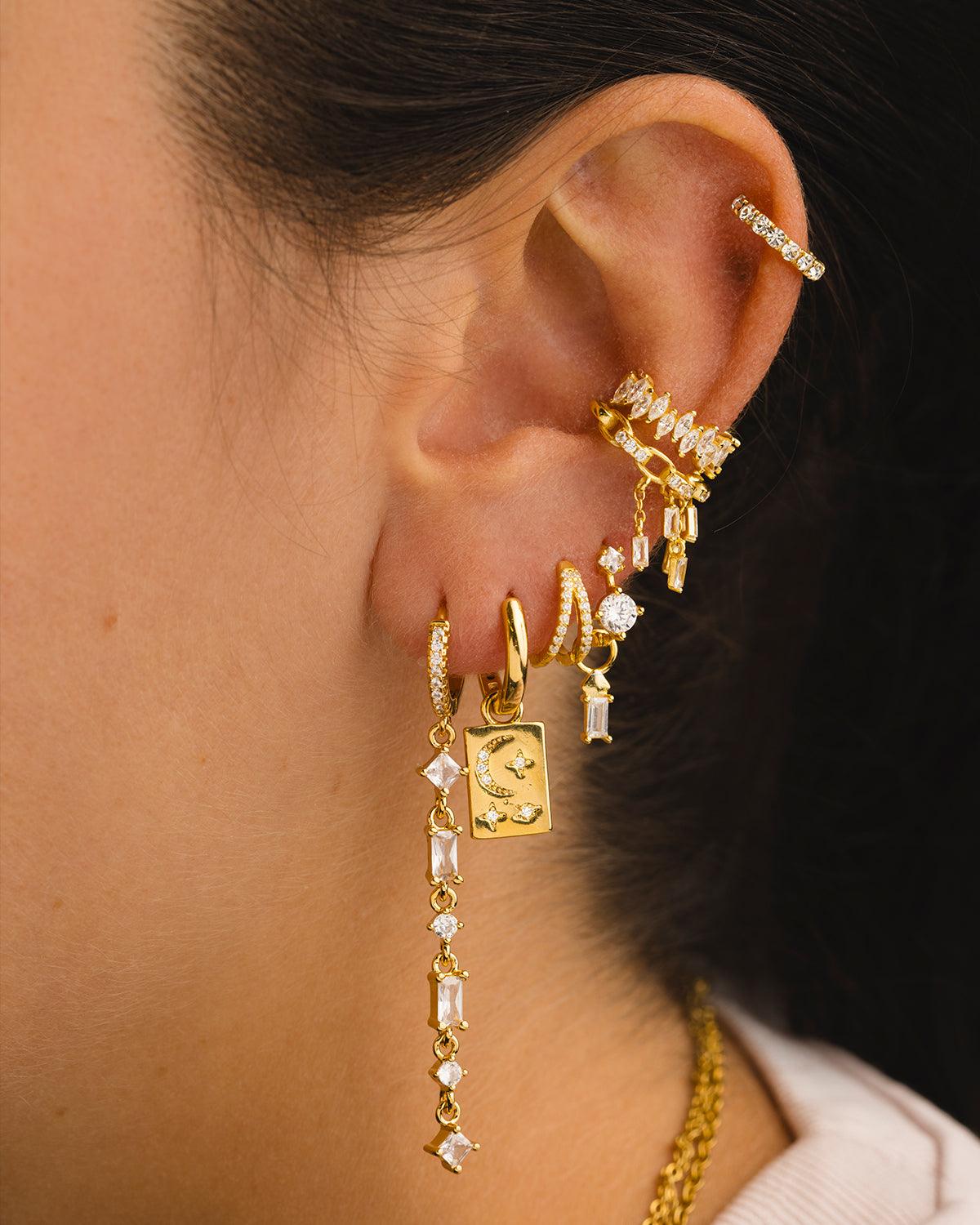 RANIA GOLD EARRINGS
