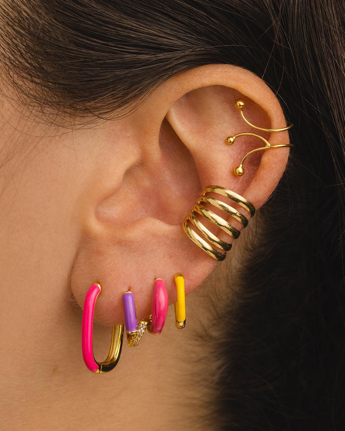 IVY BALLS GOLD EARRINGS
