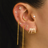 HORIZON SILVER EARRINGS