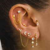 ALIA GOLD EARRINGS