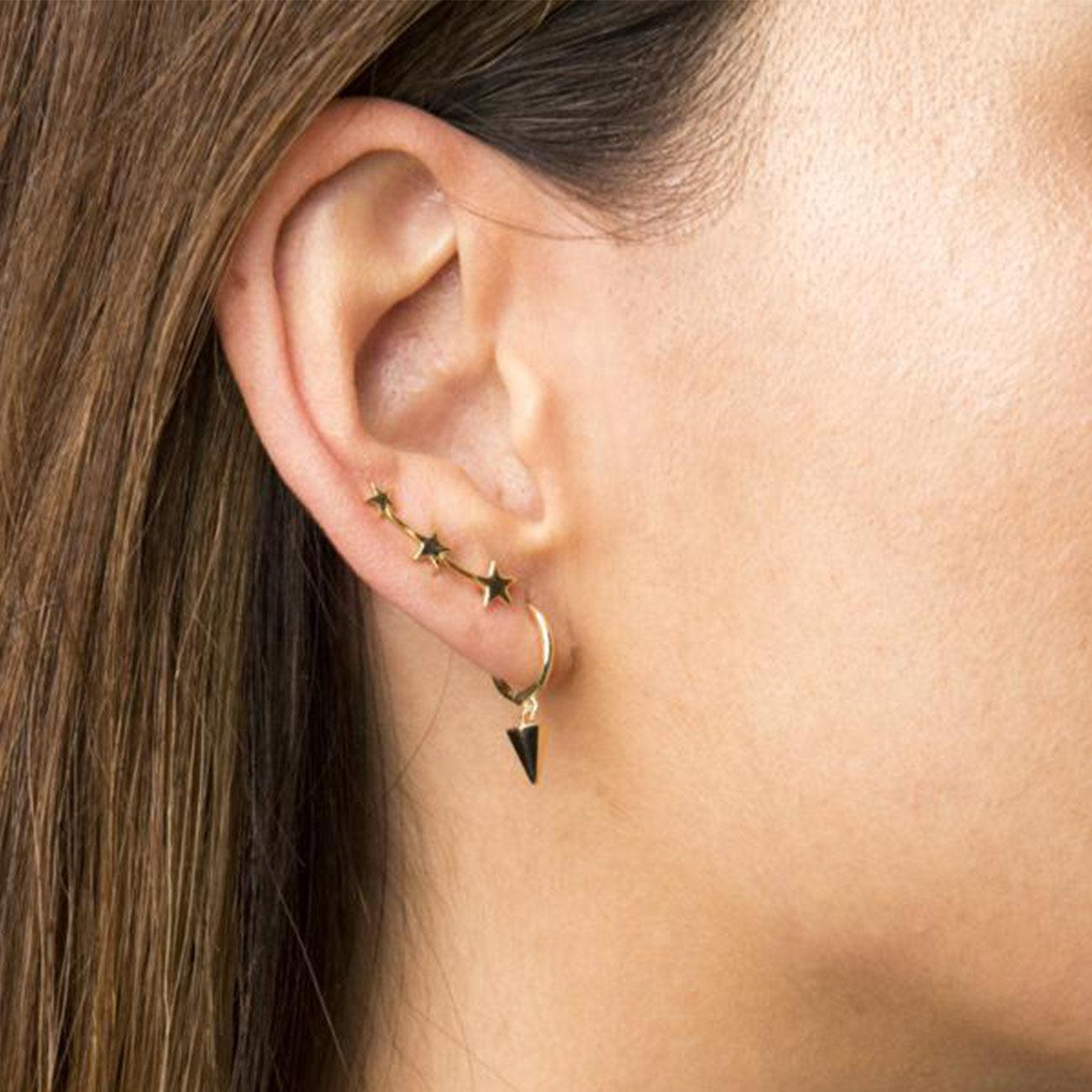 CASIOPEA SILVER EARRINGS