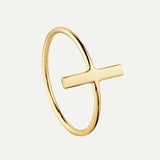 STICK GOLD RING