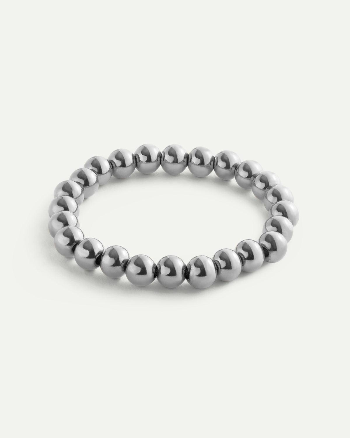 BRACELET BOULES L ARGENT