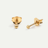 BOUCLES D'OREILLES DOT MINI GOLD