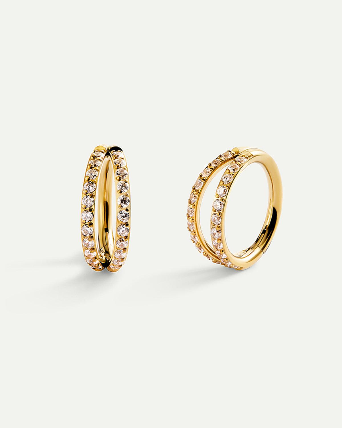 PIERCING ETERNITÉ XL DOUBLE OR