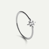 BAGUE EN ARGENT FREYA