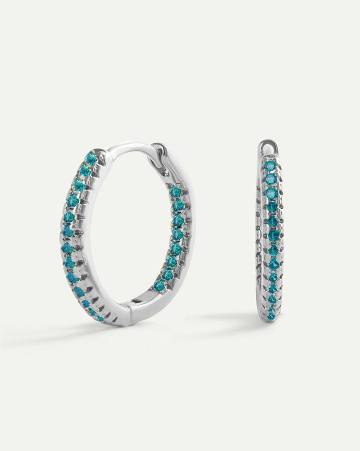 BOUCLES D'OREILLES EN ARGENT IRINA TURKIS
