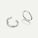 BOUCLE DE PERÇAGE XL ARGENT