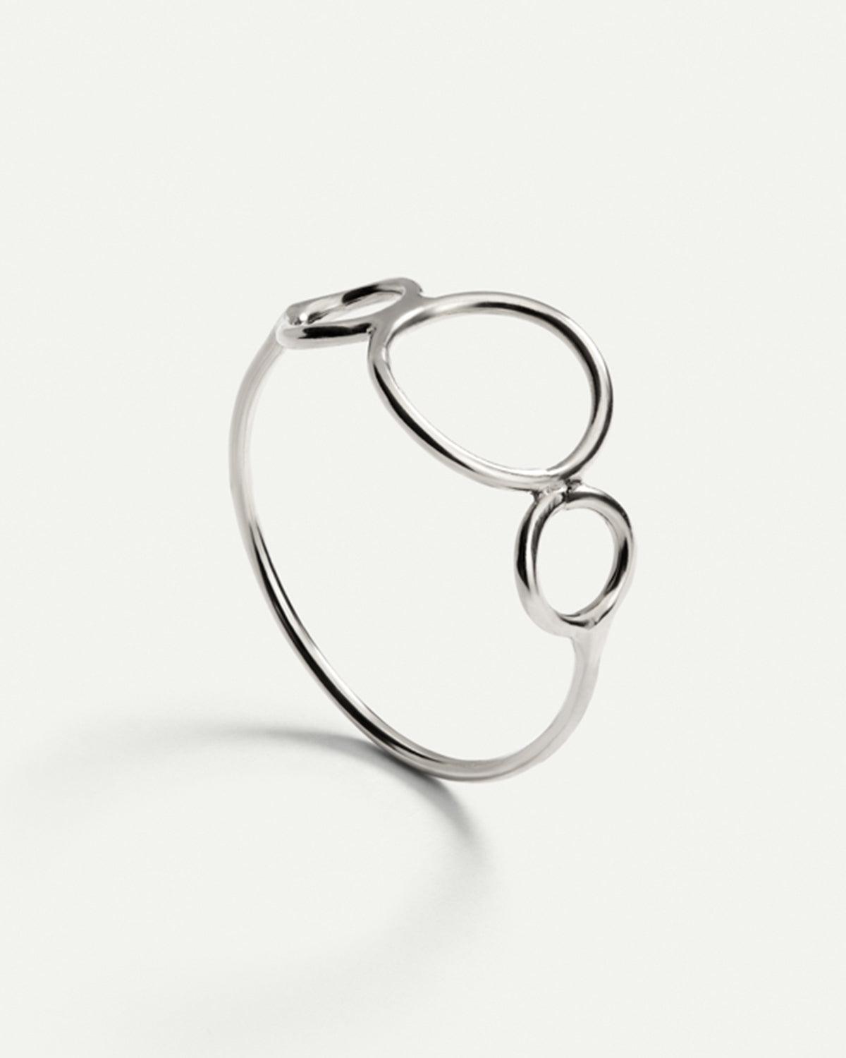 BAGUE EN ARGENT NEYA