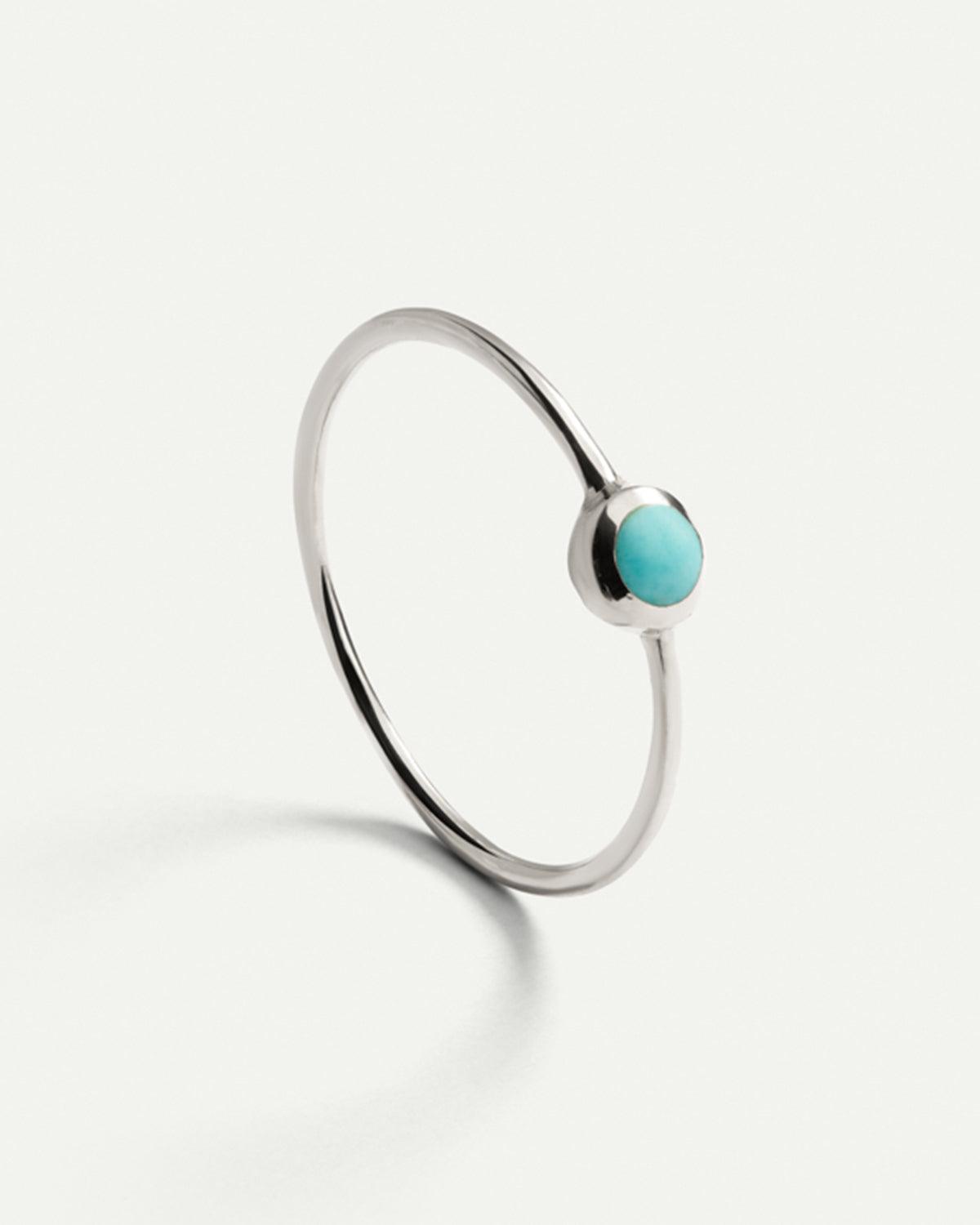 BAGUE ARGENT TURQUOISE