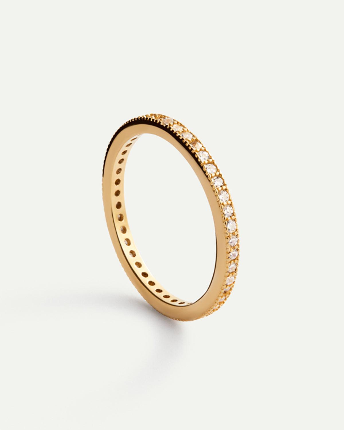 ANNEAU D'OR ROSE