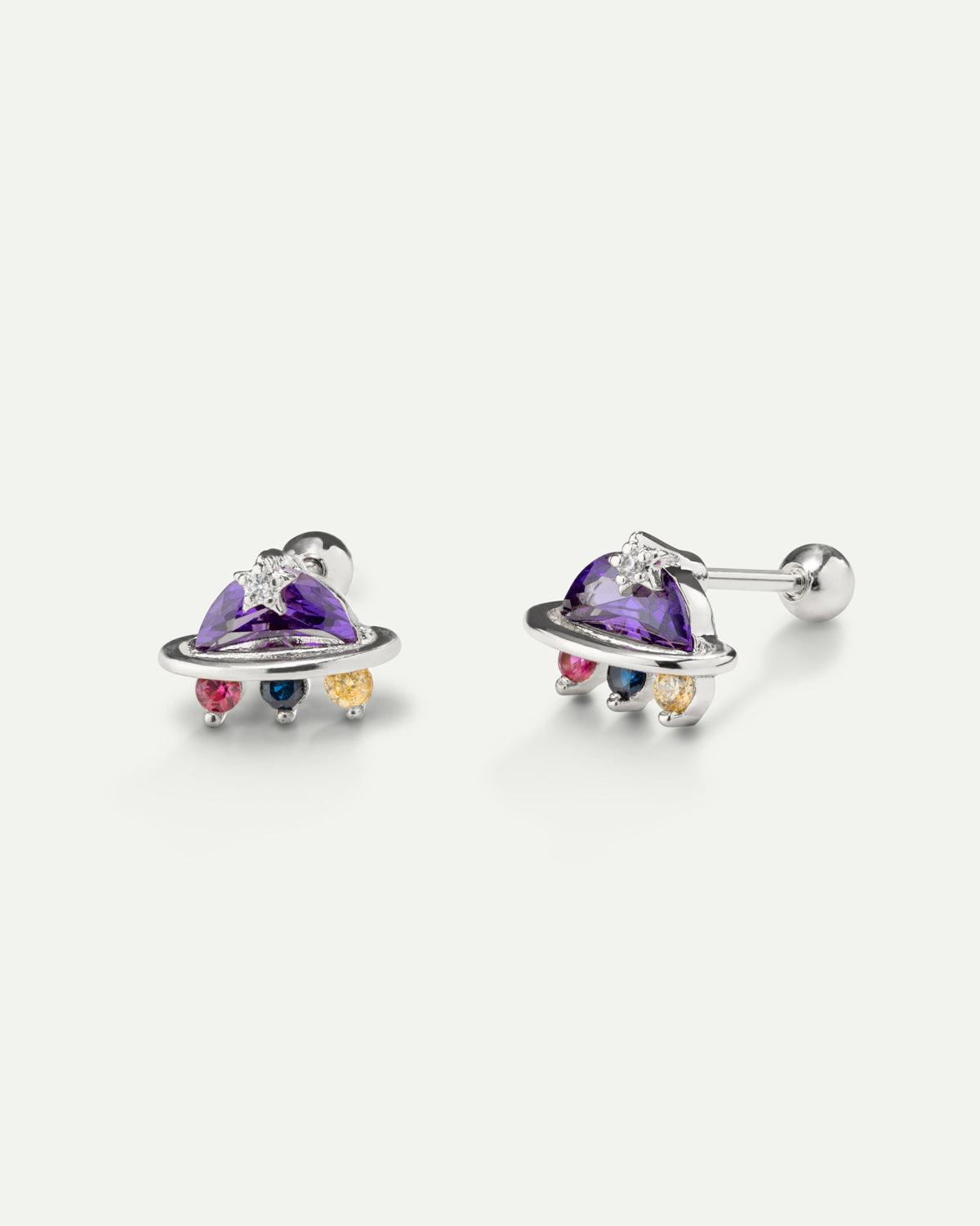 PIERCING PLANET SILVER