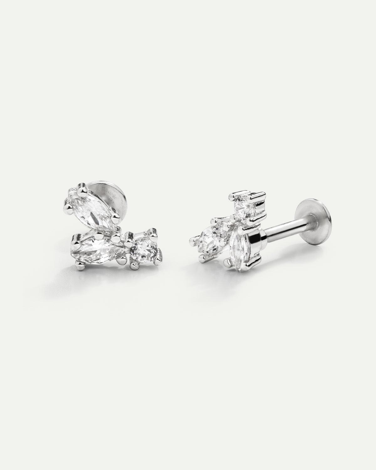 PIERCING ÉTAIN ARGENT