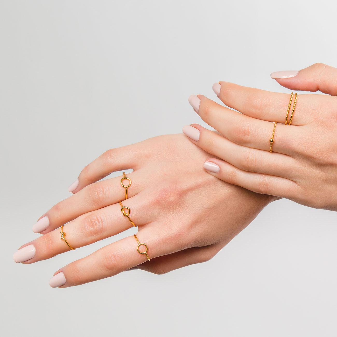 BAGUE DOT EN OR