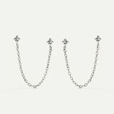 ORECCHINI IN ARGENTO CON CATENA DIMMER
