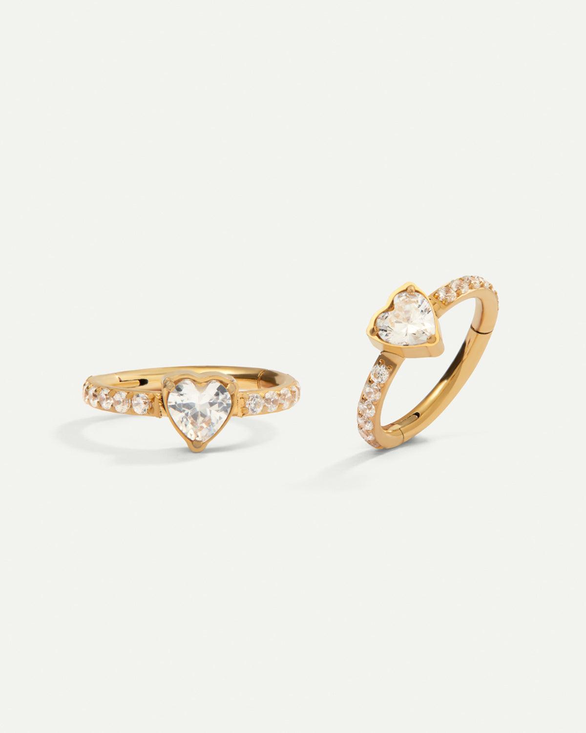 PIERCING LOOP LADY M ORO