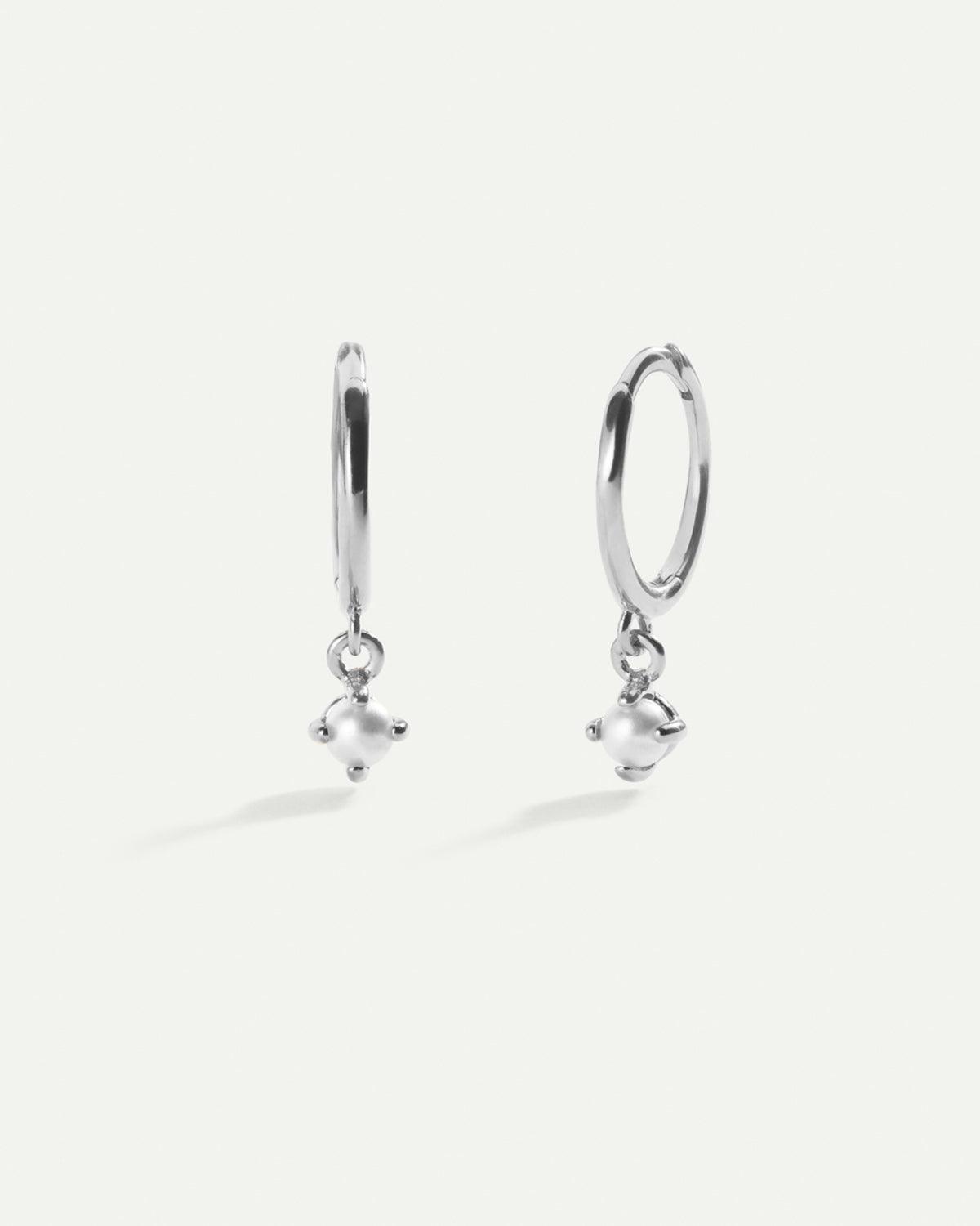 ORECCHINI IN ARGENTO CON PERLE