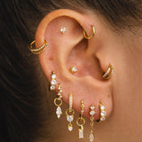 PIERCING ETERNITY S DOPPIO ORO